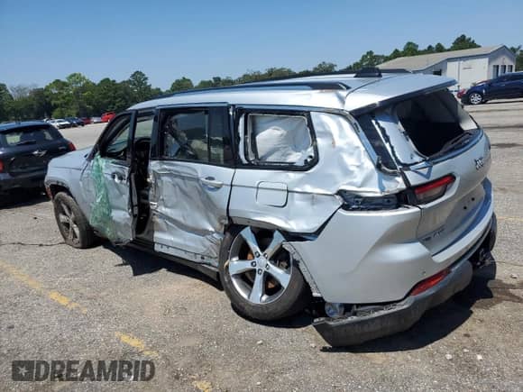 2021 Jeep Grand Cherokee Limited with VIN 1C4RJKBG5M8143477, listed as a Copart auction lot 69794875 with 62,422 mi miles and Salvage title. Bid and sale history available at DreamBid. Image 2.