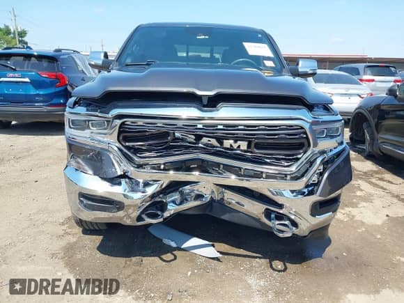 2019 Ram 1500 Limited with VIN 1C6SRFHT4KN552775, listed as a IAAI auction lot 42389837 with 92,950 mi miles and . Bid and sale history available at DreamBid. Image 6.