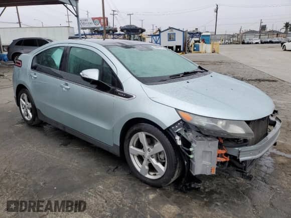 2012 Chevrolet Volt with VIN 1G1RB6E49CU108249, listed as a Copart auction lot 64499795 with 149,846 mi miles and Salvage title. Bid and sale history available at DreamBid. Image 4.