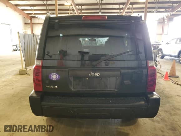 2010 Jeep Commander Sport with VIN 1J4RG4GK8AC113593, listed as a Copart auction lot 80112535 with Not provided miles and Salvage title. Bid and sale history available at DreamBid. Image 6.