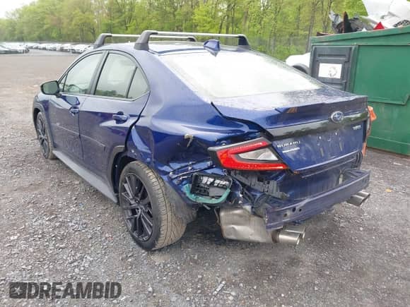 2023 Subaru WRX Limited with VIN JF1VBAL68P9801339, listed as a IAAI auction lot 42224279 with 18,728 mi miles and . Bid and sale history available at DreamBid. Image 6.