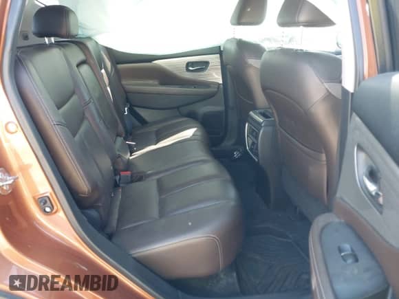 2015 Nissan Murano SL с VIN 5N1AZ2MGXFN289117, выставлен на аукционе IAAI как лот 41472108 с пробегом 122 005 миль миль и . История ставок и продаж доступна на DreamBid. Изображение 8.