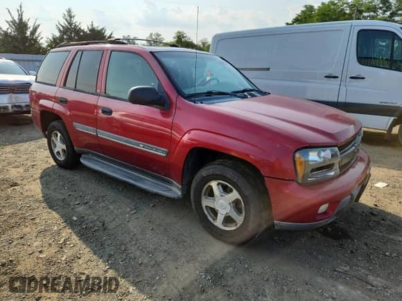 2002 Chevrolet TrailBlazer LTZ z VIN 1GNDT13S522255494, wystawiony jako Copart lot #66847355 z przebiegiem 205 077 mil mil oraz Czysty tytuł • Clean title. Historia ofert i sprzedaży dostępna na DreamBid. Obrazek 4.