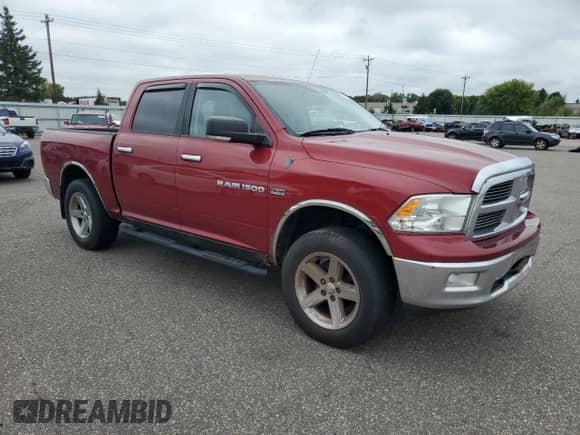 2011 Ram 1500 Laramie with VIN 1D7RV1CT3BS576179, listed as a Copart auction lot 80873205 with 260,516 mi miles and Salvage title. Bid and sale history available at DreamBid. Image 4.