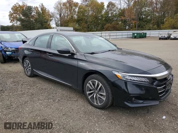 2022 Honda Accord EX-L with VIN 1HGCV3F5XNA012033, listed as a Copart auction lot 82680915 with 76,193 mi miles and Salvage title. Bid and sale history available at DreamBid. Image 4.