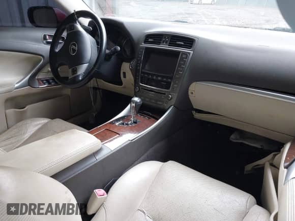 2012 Lexus IS 250 z VIN JTHCF5C29C5052965, wystawiony jako IAAI lot #42513992 z przebiegiem 148 071 mil mil oraz . Historia ofert i sprzedaży dostępna na DreamBid. Obrazek 5.