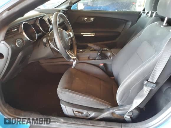 2017 Ford Mustang V6 with VIN 1FATP8EM0H5219810, listed as a Copart auction lot 81648235 with 94,269 mi miles and Salvage title. Bid and sale history available at DreamBid. Image 7.