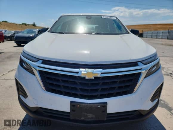 2022 Chevrolet Equinox LS z VIN 3GNAXSEVXNS240079, wystawiony jako Copart lot #68281705 z przebiegiem 17 996 mil mil oraz Szkoda całkowita • Salvage title. Historia ofert i sprzedaży dostępna na DreamBid. Obrazek 5.