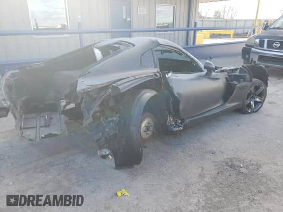 2014 Dodge Viper GTS with VIN 1C3ADEBZXEV500005, listed as a Copart auction lot 41621065 with Not provided miles and Salvage title. Bid and sale history available at DreamBid. Image 3.