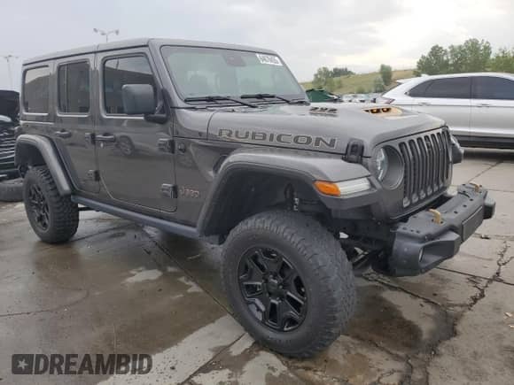 2021 Jeep Wrangler Unlimited Rubicon 392 с VIN 1C4JJXSJ2MW761521, выставлен на аукционе Copart как лот 64678455 с пробегом 29 817 миль миль и Списание • Salvage title. История ставок и продаж доступна на DreamBid. Изображение 4.