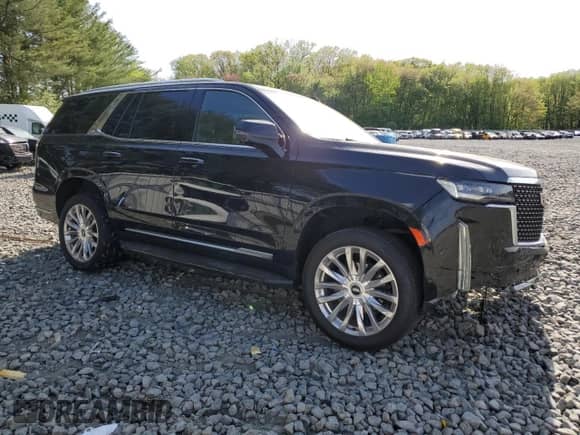 2022 Cadillac Escalade Premium Luxury с VIN 1GYS4BKL9NR143137, выставлен на аукционе Copart как лот 55145505 с пробегом 56 001 миль миль и Списание • Salvage title. История ставок и продаж доступна на DreamBid. Изображение 4.