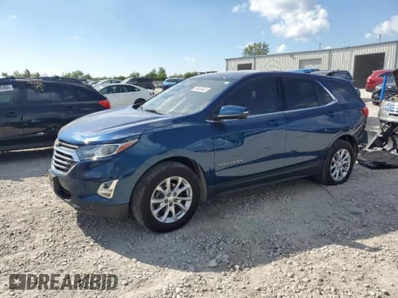 2019 Chevrolet Equinox LT z VIN 3GNAXJEV2KL391675, wystawiony jako Copart lot #69455445 z przebiegiem 142 535 mil mil oraz Szkoda całkowita • Salvage title. Historia ofert i sprzedaży dostępna na DreamBid. Obrazek 1.