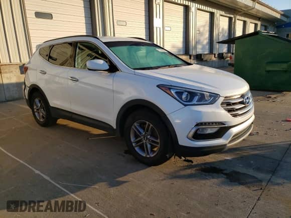 2017 Hyundai Santa Fe 2.4L с VIN 5XYZU3LB3HG433747, выставлен на аукционе Copart как лот 71958585 с пробегом 150 077 миль миль и Списание • Salvage title. История ставок и продаж доступна на DreamBid. Изображение 4.