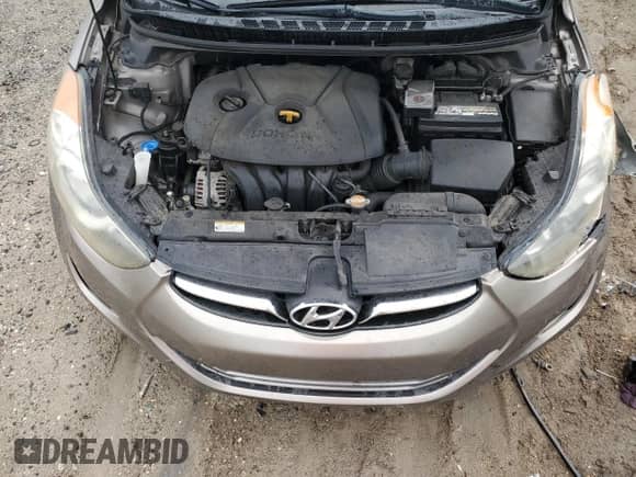 2012 Hyundai Elantra Limited with VIN 5NPDH4AE3CH136190, listed as a Copart auction lot 85380815 with 147,854 mi miles and Salvage title. Bid and sale history available at DreamBid. Image 11.