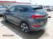 2017 Hyundai Tucson Sport with VIN KM8J33A29HU559446, listed as a IAAI auction lot 42216107 with 114,436 mi miles and . Bid and sale history available at DreamBid. Image 3.