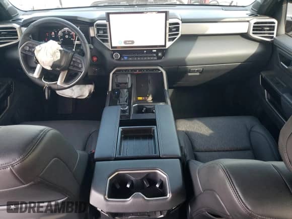 2025 Toyota Tundra SR5 with VIN 5TFWA5DB5SX243863, listed as a Copart auction lot 80366925 with 17,251 mi miles and Salvage title. Bid and sale history available at DreamBid. Image 8.