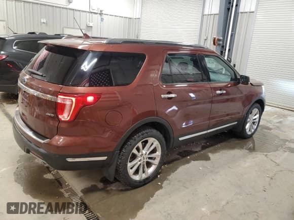 2018 Ford Explorer Limited z VIN 1FM5K8F81JGB78970, wystawiony jako Copart lot #80515955 z przebiegiem 87 742 mil mil oraz Szkoda całkowita • Salvage title. Historia ofert i sprzedaży dostępna na DreamBid. Obrazek 3.