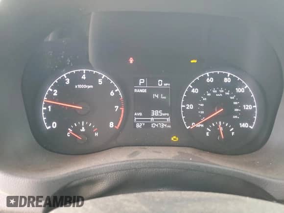 2019 Hyundai Accent SE с VIN 3KPC24A38KE076261, выставлен на аукционе Copart как лот 83614684 с пробегом 104 734 миль миль и Списание • Salvage title. История ставок и продаж доступна на DreamBid. Изображение 9.