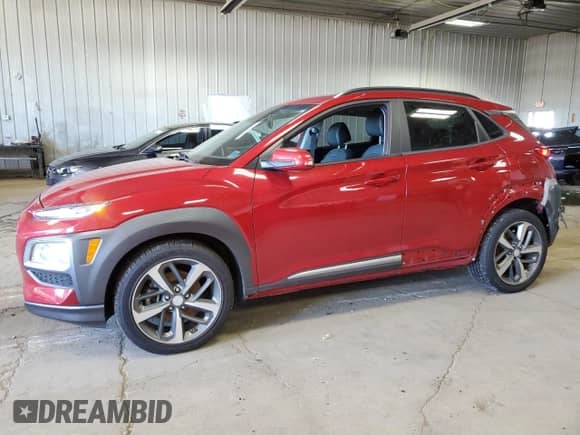2020 Hyundai Kona Limited с VIN KM8K3CA51LU489013, выставлен на аукционе Copart как лот 69795915 с пробегом 77 518 миль миль и Списание • Salvage title. История ставок и продаж доступна на DreamBid. Изображение 1.