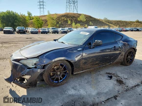 2013 Scion FR-S z VIN JF1ZNAA12D1717298, wystawiony jako Copart lot #71554845 z przebiegiem 109 747 mil mil oraz Szkoda całkowita • Salvage title. Historia ofert i sprzedaży dostępna na DreamBid. Obrazek 1.