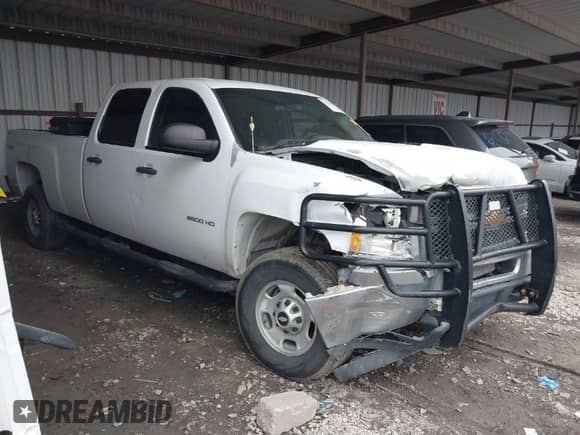 2013 Chevrolet Silverado 2500HD Work Truck with VIN 1GC1KVC8XDF150777, listed as a IAAI auction lot 41510170 with 188,703 mi miles and . Bid and sale history available at DreamBid. Image 1.
