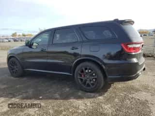 2024 Dodge Durango SRT Hellcat Premium with VIN 1C4SDJH91RC193647, listed as a Copart auction lot 89469995 with 8,318 mi miles and Salvage title. Bid and sale history available at DreamBid. Image 2.