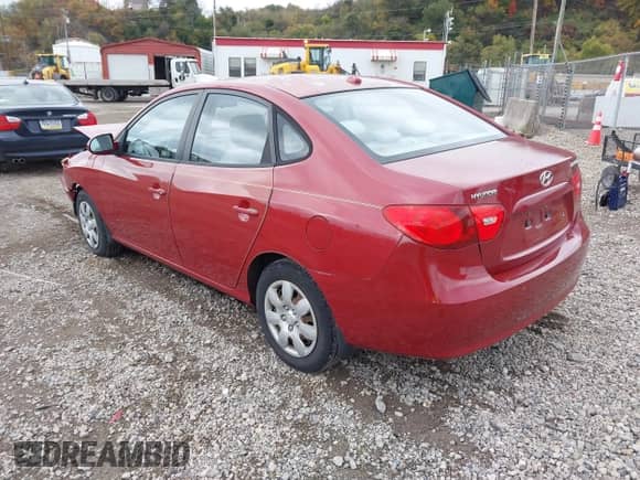 2008 Hyundai Elantra GLS with VIN KMHDU46D68U583780, listed as a IAAI auction lot 43513305 with 50,354 mi miles and . Bid and sale history available at DreamBid. Image 3.