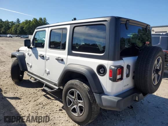 2022 Jeep Wrangler Unlimited High Tide z VIN 1C4HJXDG9NW132131, wystawiony jako Copart lot #69314354 z przebiegiem 33 711 mil mil oraz Szkoda całkowita • Salvage title. Historia ofert i sprzedaży dostępna na DreamBid. Obrazek 2.