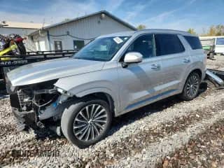 2023 Hyundai Palisade Calligraphy с VIN KM8R7DGE8PU615745, выставлен на аукционе Copart как лот 80488245 с пробегом 51 100 миль миль и Списание • Salvage title. История ставок и продаж доступна на DreamBid. Изображение 1.