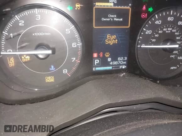 2022 Subaru Impreza with VIN 4S3GTAB61N3721110, listed as a IAAI auction lot 43281581 with 49,870 mi miles and . Bid and sale history available at DreamBid. Image 7.