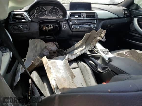 2017 BMW 4 Series 440i with VIN WBA4E3C55HG187098, listed as a Copart auction lot 50761545 with Not provided miles and Salvage title. Bid and sale history available at DreamBid. Image 8.