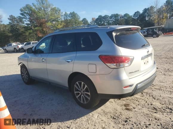 2016 Nissan Pathfinder S z VIN 5N1AR2MN3GC605081, wystawiony jako Copart lot #87269585 z przebiegiem 150 321 mil mil oraz Szkoda całkowita • Salvage title. Historia ofert i sprzedaży dostępna na DreamBid. Obrazek 2.