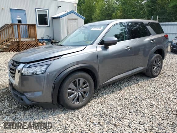 2022 Nissan Pathfinder S с VIN 5N1DR3AC0NC238546, выставлен на аукционе Copart как лот 67274265 с пробегом 86 771 миль миль и Списание • Salvage title. История ставок и продаж доступна на DreamBid. Изображение 1.