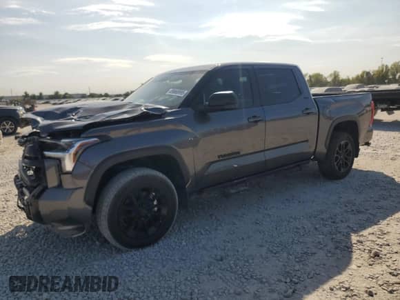 2024 Toyota Tundra SR5 z VIN 5TFLA5DB9RX198018, wystawiony jako Copart lot #89868995 z przebiegiem 28 276 mil mil oraz Szkoda całkowita • Salvage title. Historia ofert i sprzedaży dostępna na DreamBid. Obrazek 1.