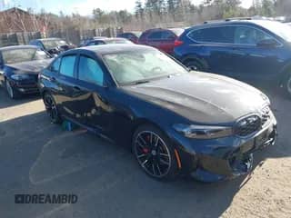 2023 BMW 3 Series M340i xDrive with VIN 3MW49FF08P8D12629, listed as a IAAI auction lot 41274741 with Not provided miles and . Bid and sale history available at DreamBid. Image 1.