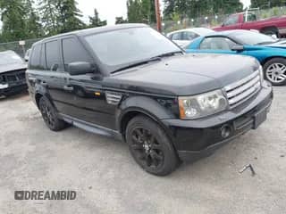2006 Land Rover Range Rover Sport SC with VIN SALSH23496A911810, listed as a IAAI auction lot 42709398 with 169,982 mi miles and . Bid and sale history available at DreamBid. Image 1.
