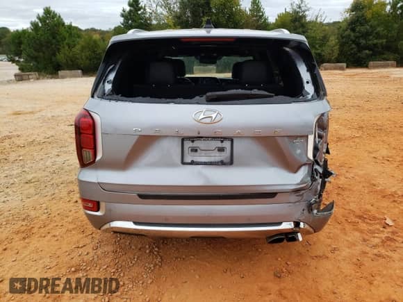 2020 Hyundai Palisade Limited with VIN KM8R5DHEXLU110823, listed as a Copart auction lot 85558205 with 86,153 mi miles and Salvage title. Bid and sale history available at DreamBid. Image 6.