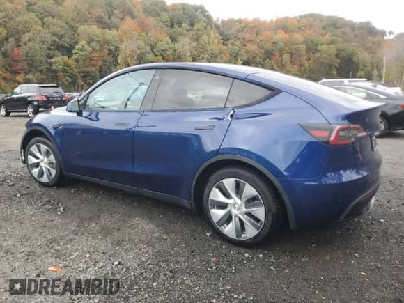 2020 Tesla Model Y Long Range z VIN 5YJYGDEE9LF046944, wystawiony jako Copart lot #89550215 z przebiegiem 48 154 mil mil oraz Szkoda całkowita • Salvage title. Historia ofert i sprzedaży dostępna na DreamBid. Obrazek 2.