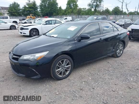 2017 Toyota Camry LE with VIN 4T1BF1FK3HU356402, listed as a IAAI auction lot 43237751 with 202,193 mi miles and . Bid and sale history available at DreamBid. Image 2.
