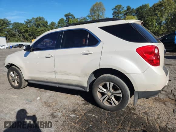 2012 Chevrolet Equinox 1LT with VIN 2GNALDEK6C1266345, listed as a Copart auction lot 84919815 with 188,677 mi miles and Salvage title. Bid and sale history available at DreamBid. Image 2.