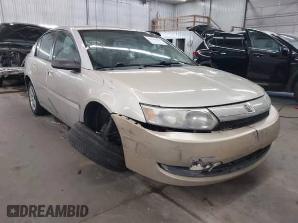 2003 Saturn ION ION 2 with VIN 1G8AJ52F23Z100188, listed as a IAAI auction lot 42619426 with 159,536 mi miles and . Bid and sale history available at DreamBid. Image 1.