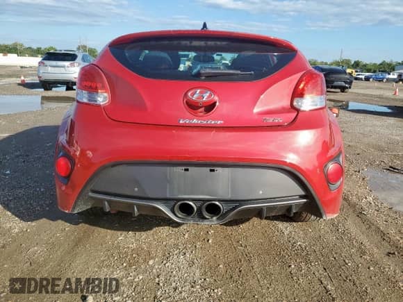 2017 Hyundai Veloster Turbo с VIN KMHTC6AE2HU309583, выставлен на аукционе Copart как лот 84240195 с пробегом 73 646 миль миль и Списание • Salvage title. История ставок и продаж доступна на DreamBid. Изображение 6.