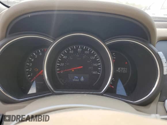 2014 Nissan Murano SL with VIN JN8AZ1MU7EW411501, listed as a Copart auction lot 80451985 with 87,994 mi miles and Salvage title. Bid and sale history available at DreamBid. Image 9.