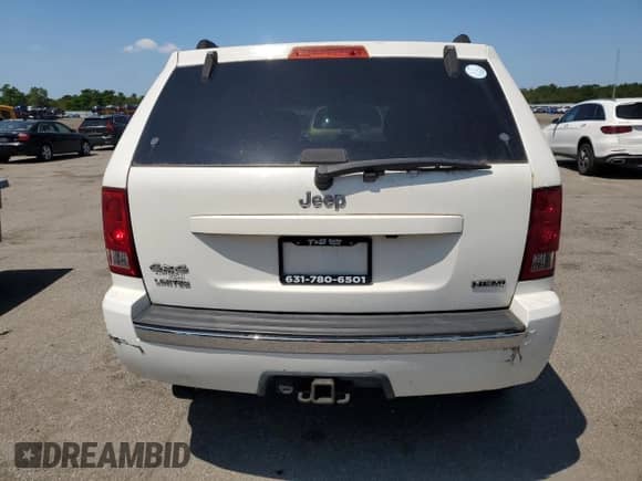 2007 Jeep Grand Cherokee Limited z VIN 1J8HR58277C503229, wystawiony jako Copart lot #62495225 z przebiegiem 198 731 mil mil oraz Czysty tytuł • Clean title. Historia ofert i sprzedaży dostępna na DreamBid. Obrazek 6.