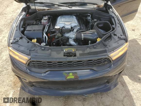 2023 Dodge Durango SRT Hellcat z VIN 1C4SDJH92PC695421, wystawiony jako Copart lot #65426905 z przebiegiem 16 787 mil mil oraz Czysty tytuł • Clean title. Historia ofert i sprzedaży dostępna na DreamBid. Obrazek 12.