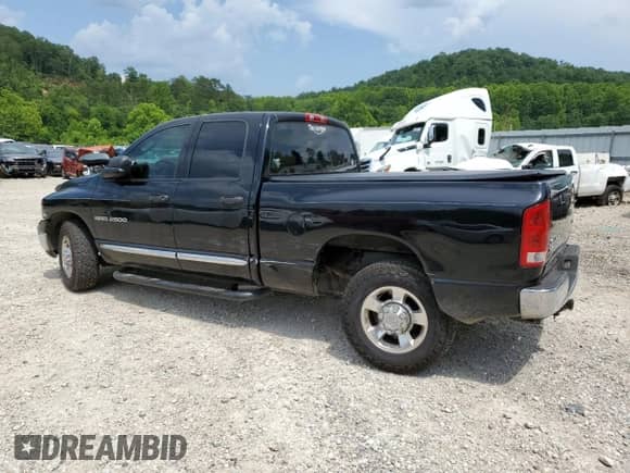 2004 Dodge 2500 SLT with VIN 3D7KA28C84G267393, listed as a Copart auction lot 62262405 with 267,910 mi miles and Salvage title. Bid and sale history available at DreamBid. Image 2.
