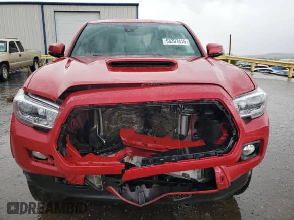 2022 Toyota Tacoma SR z VIN 3TYSZ5AN7NT097311, wystawiony jako Copart lot #58397415 z przebiegiem 64 409 mil mil oraz Szkoda całkowita • Salvage title. Historia ofert i sprzedaży dostępna na DreamBid. Obrazek 5.