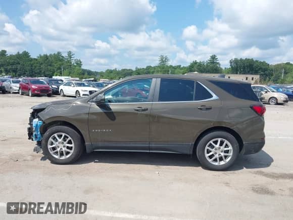 2024 Chevrolet Equinox LT with VIN 3GNAXUEG9RL175027, listed as a IAAI auction lot 42721621 with 18,209 mi miles and . Bid and sale history available at DreamBid. Image 15.