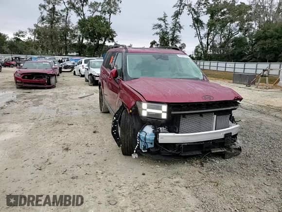 2024 Hyundai Santa Fe Calligraphy with VIN 5NMP54G12RH009169, listed as a Copart auction lot 84000174 with 8,520 mi miles and Non repairable. Bid and sale history available at DreamBid. Image 11.