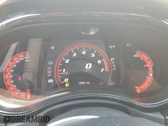 2023 Dodge Durango SRT Hellcat with VIN 1C4SDJH97PC555073, listed as a Copart auction lot 67586125 with 13,331 mi miles and Salvage title. Bid and sale history available at DreamBid. Image 9.